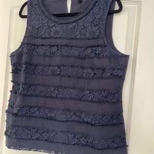 J.Crew lace sleeveless top